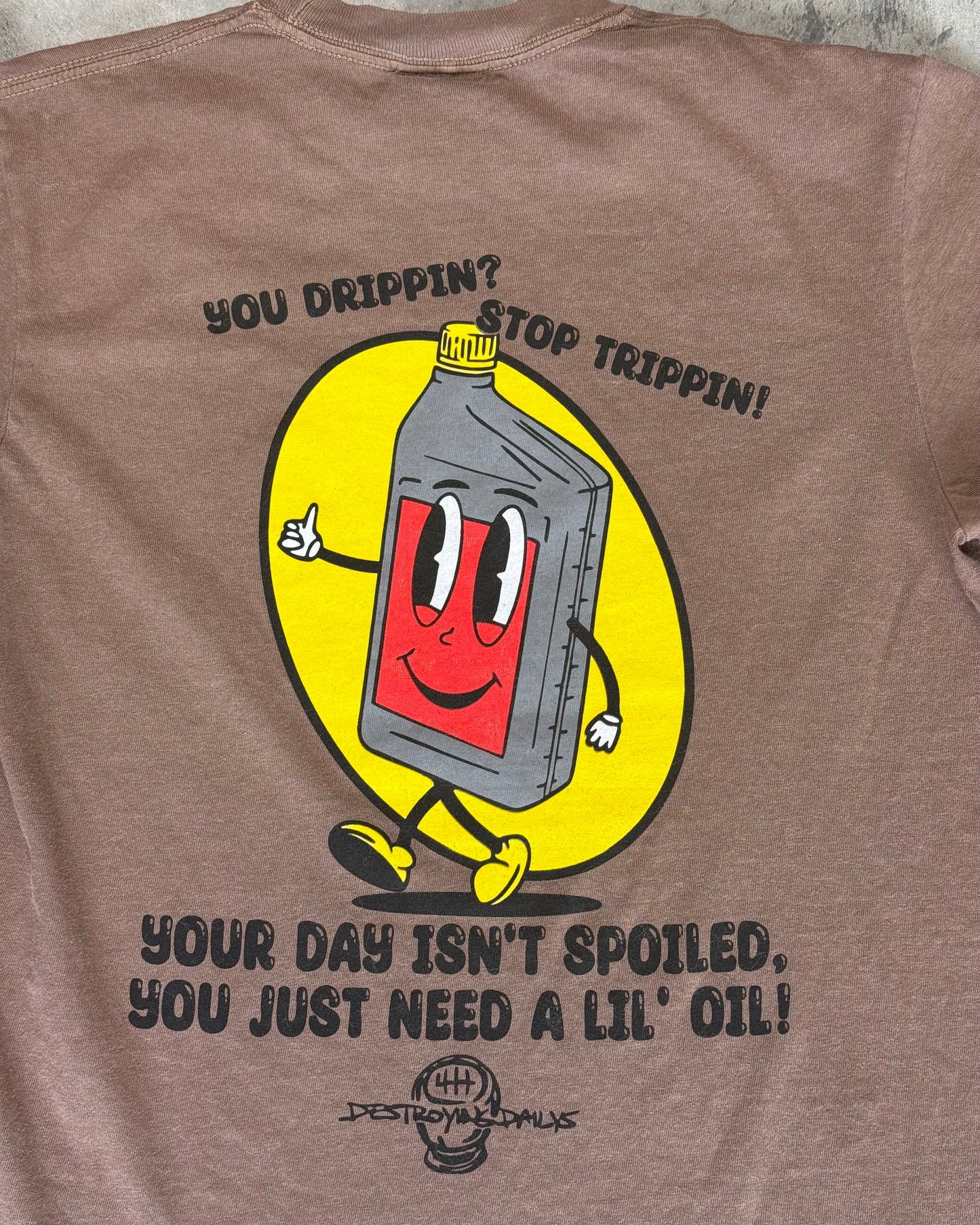 "Stop Trippin" Tee - Coffee