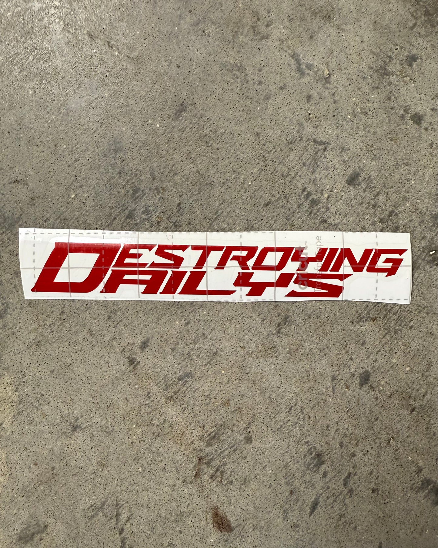 Speed Logo Vinyl (Small)