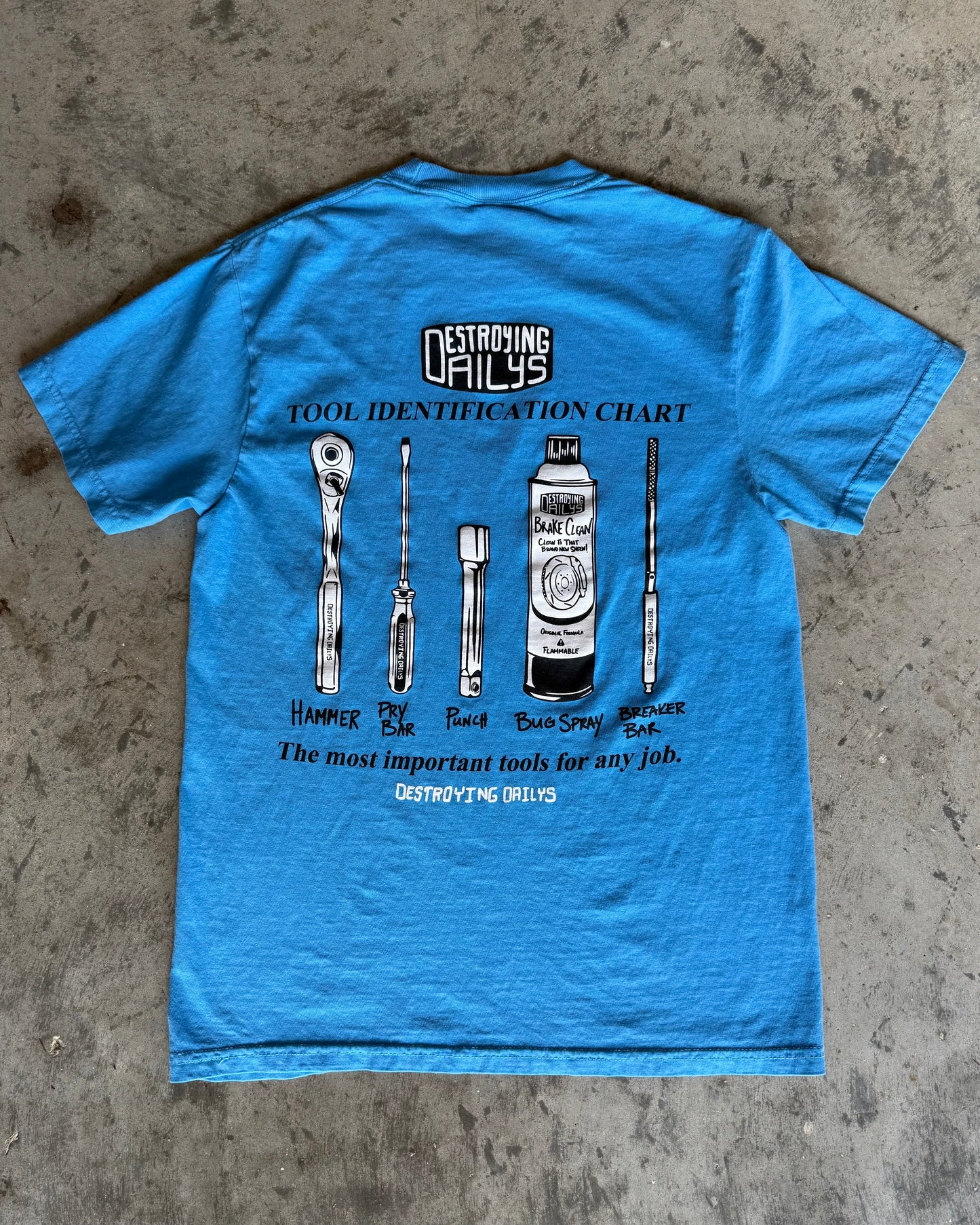 "Tool Identification" Tee