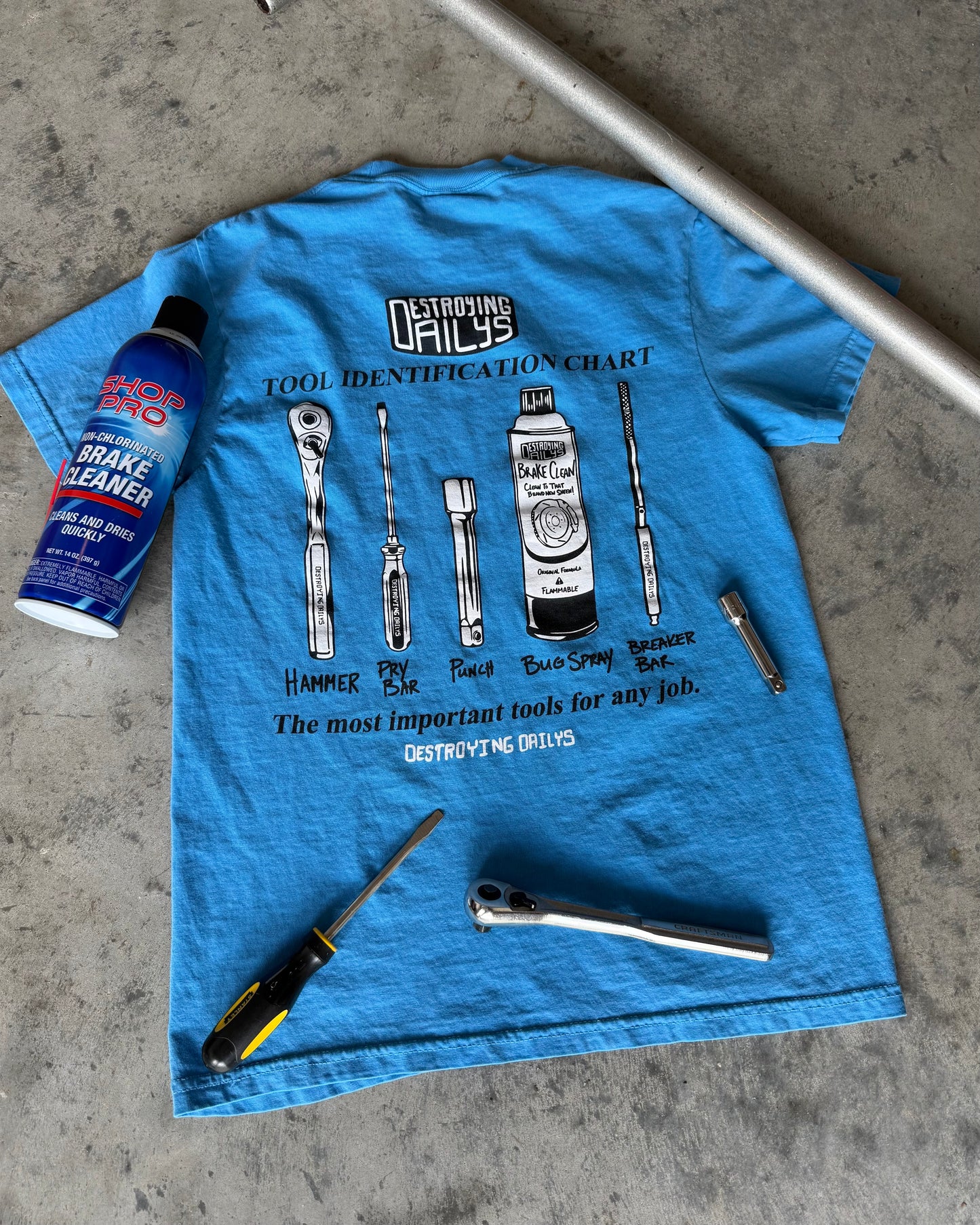 "Tool Identification" Tee