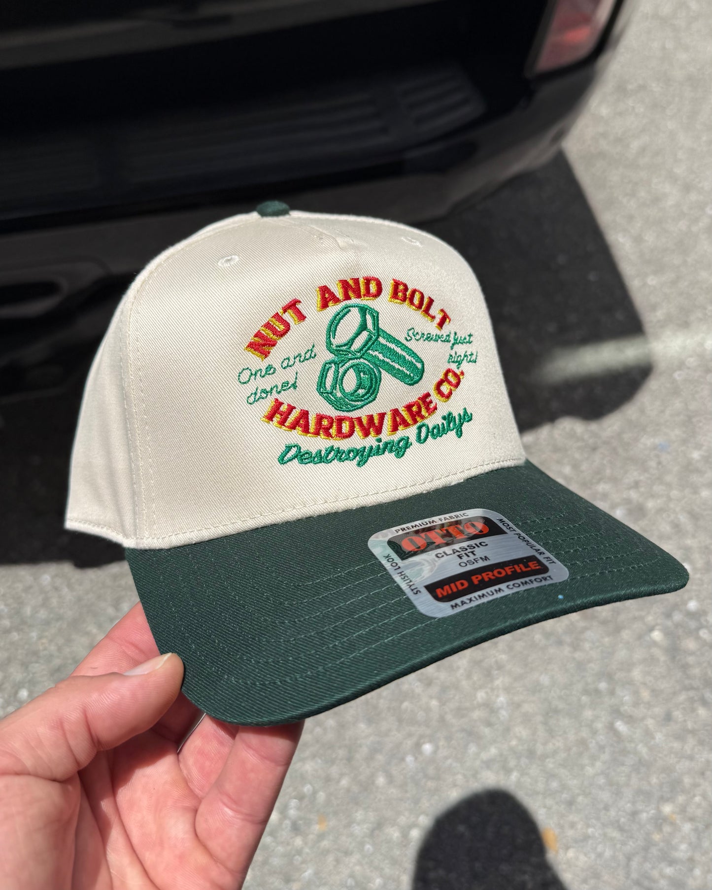 "Nut & Bolt" Snapback