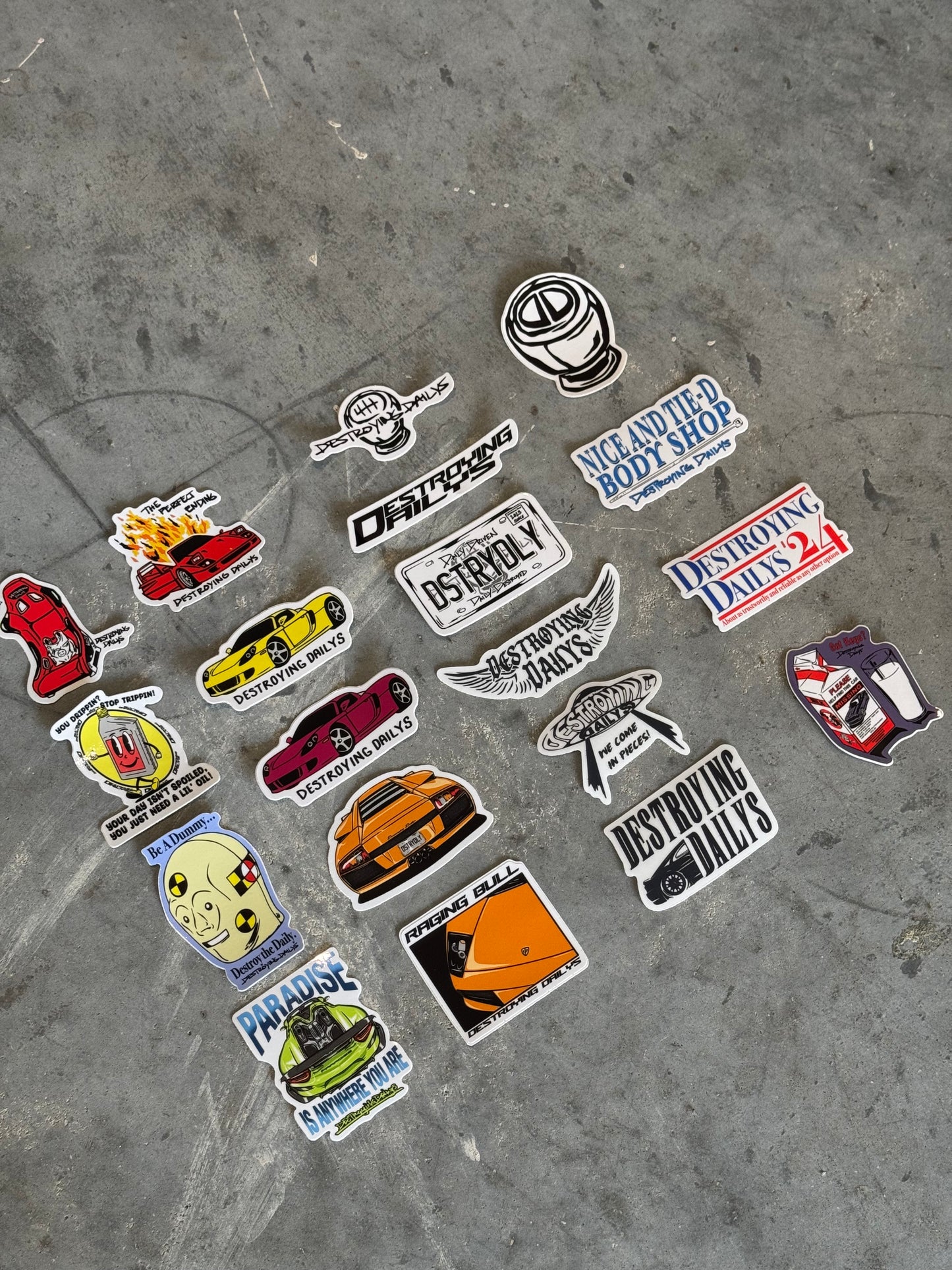 "The Ultimate DD" Sticker Pack