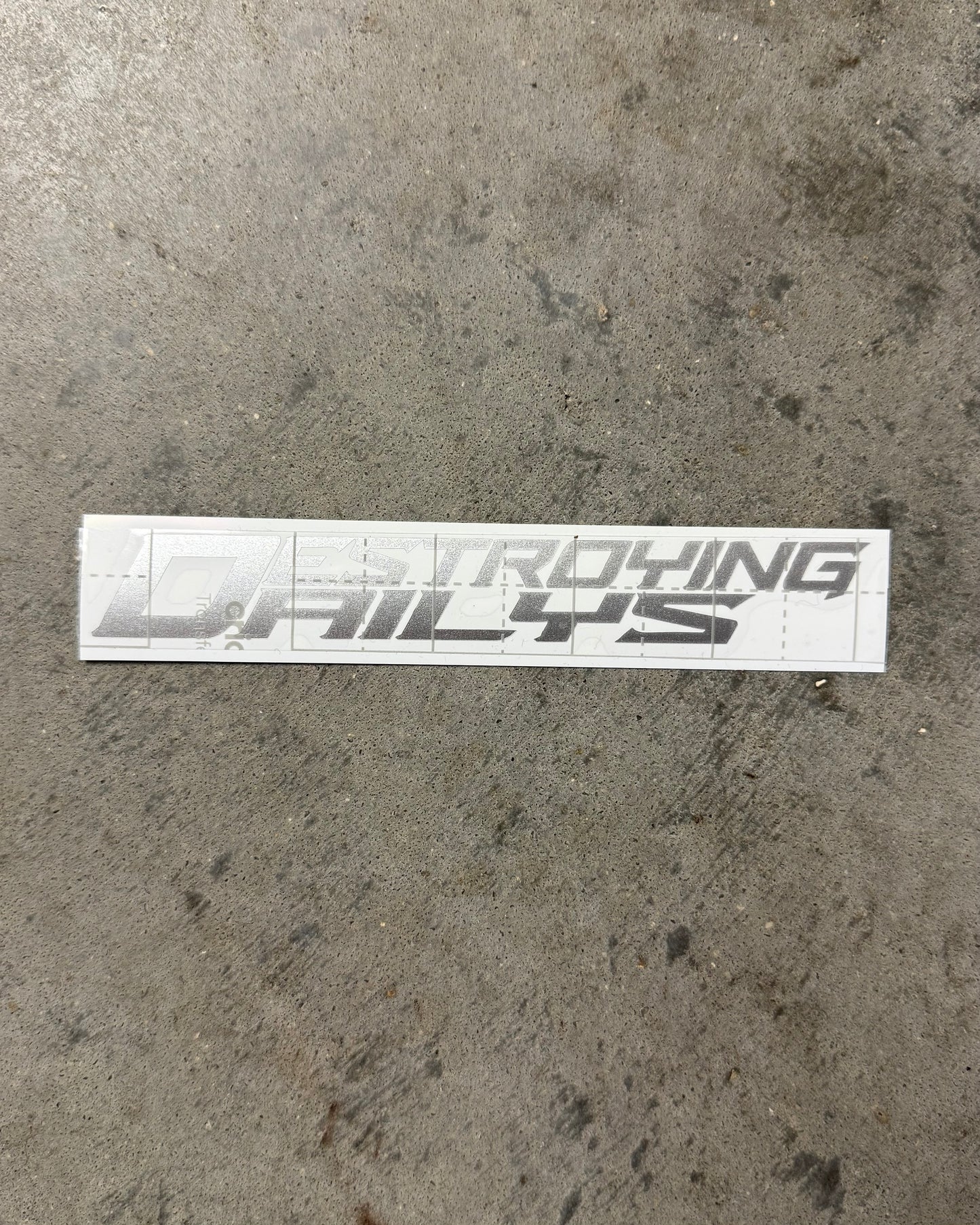 Speed Logo Vinyl (Small)