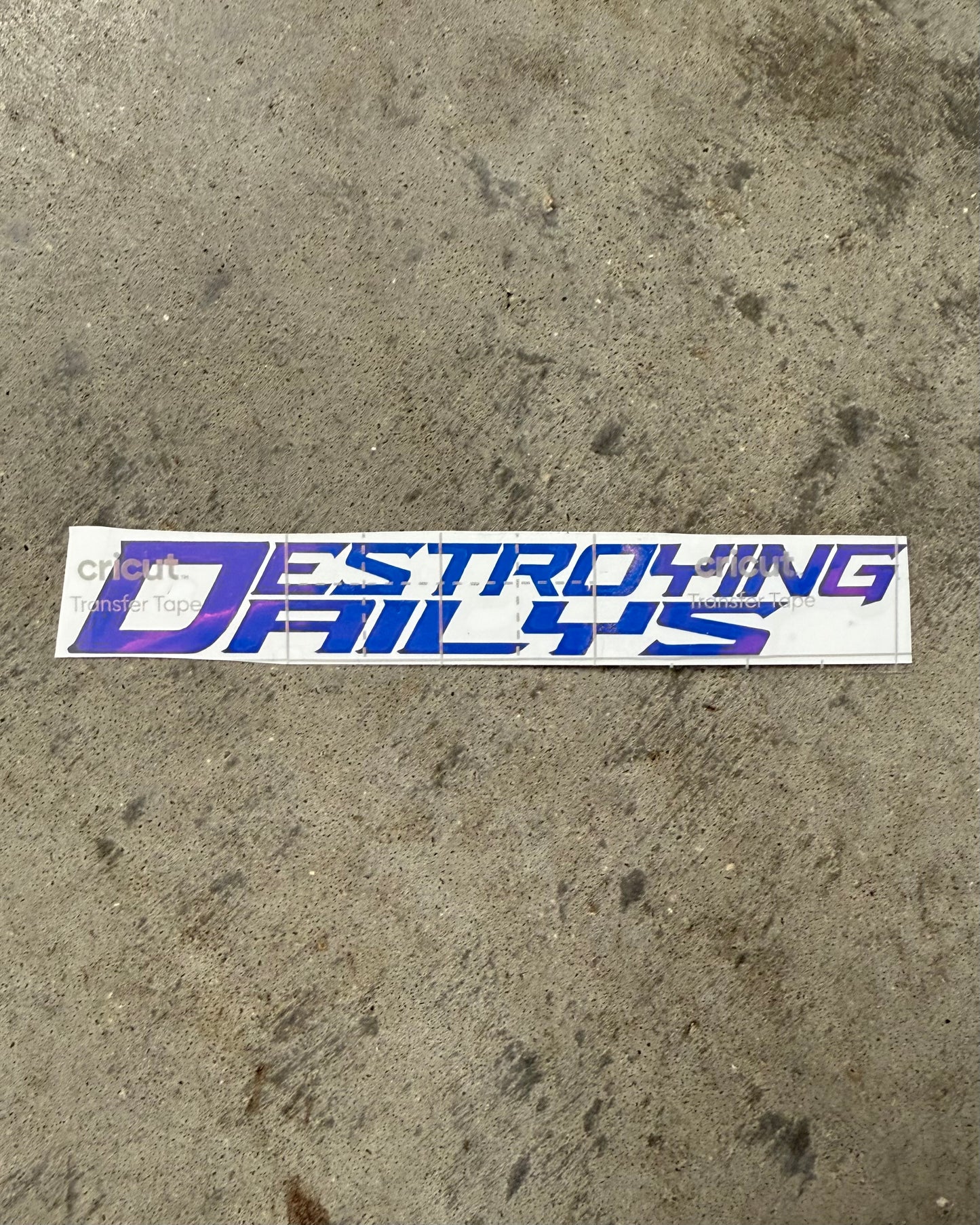 Speed Logo Vinyl (Small)