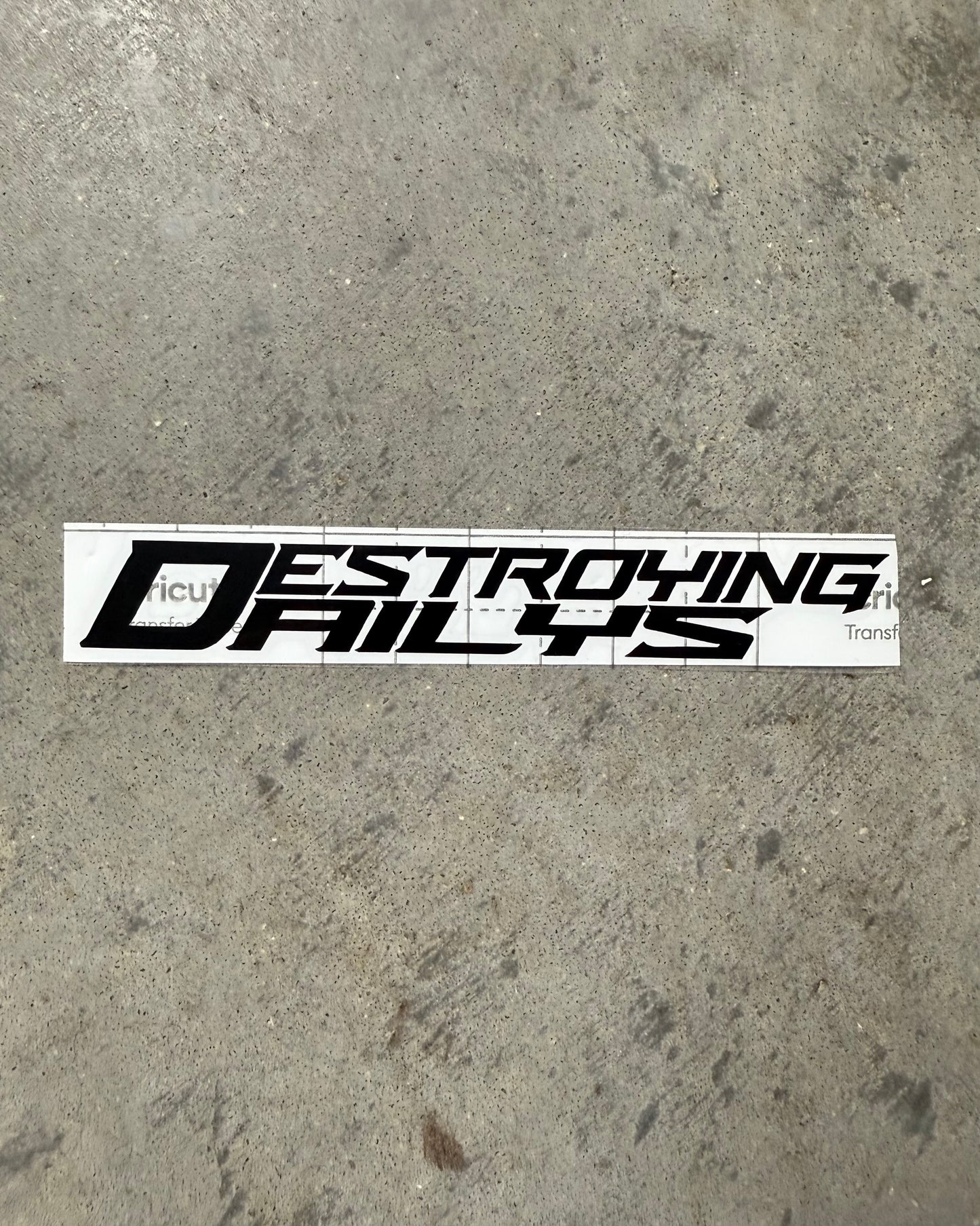 Speed Logo Vinyl (Small)