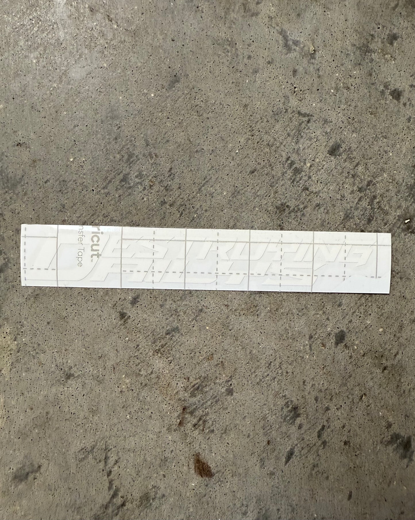 Speed Logo Vinyl (Small)