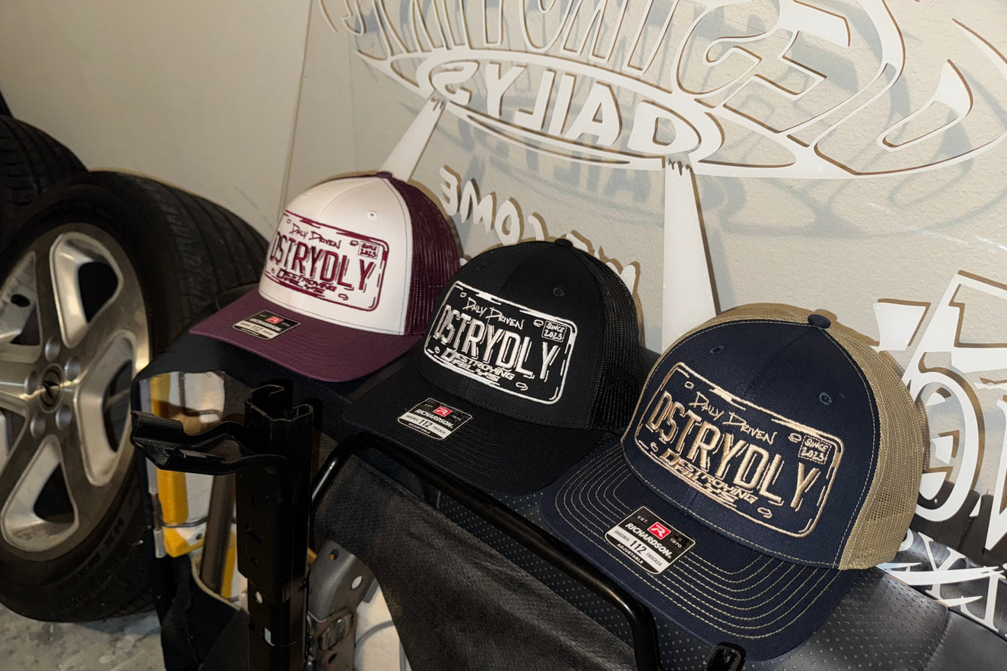 "DSTRYDLY" Trucker NOW AVAILABLE IN 3 COLORS!