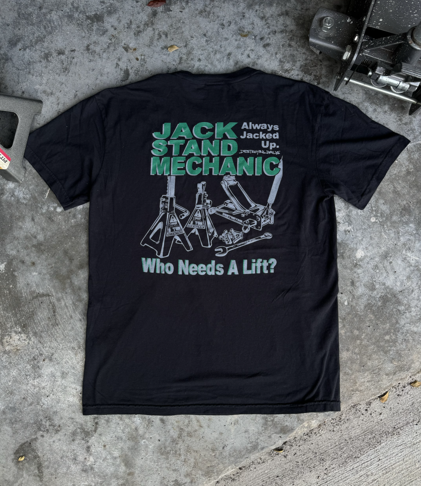 Jack Stand Mechanic Tee