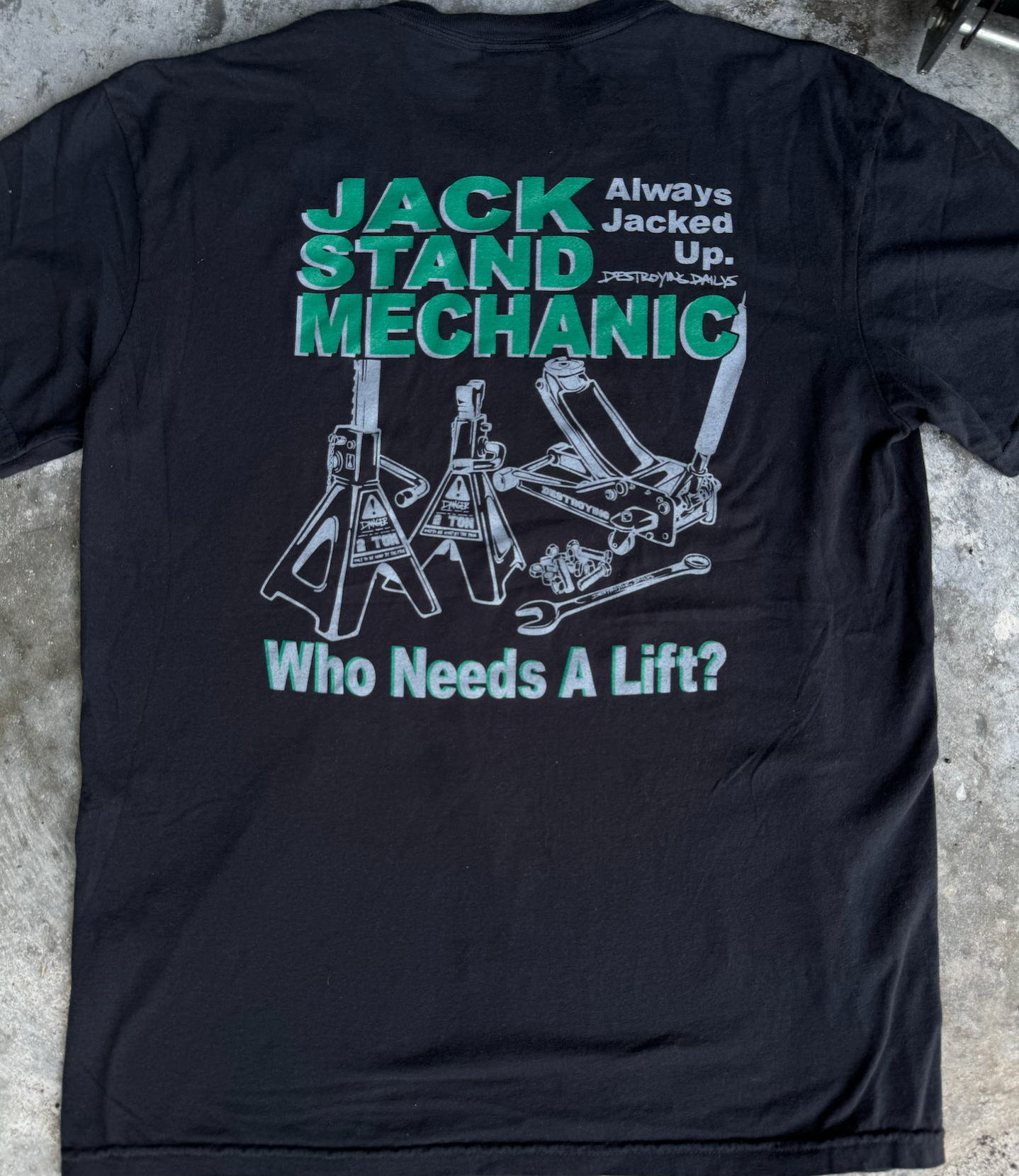 Jack Stand Mechanic Tee