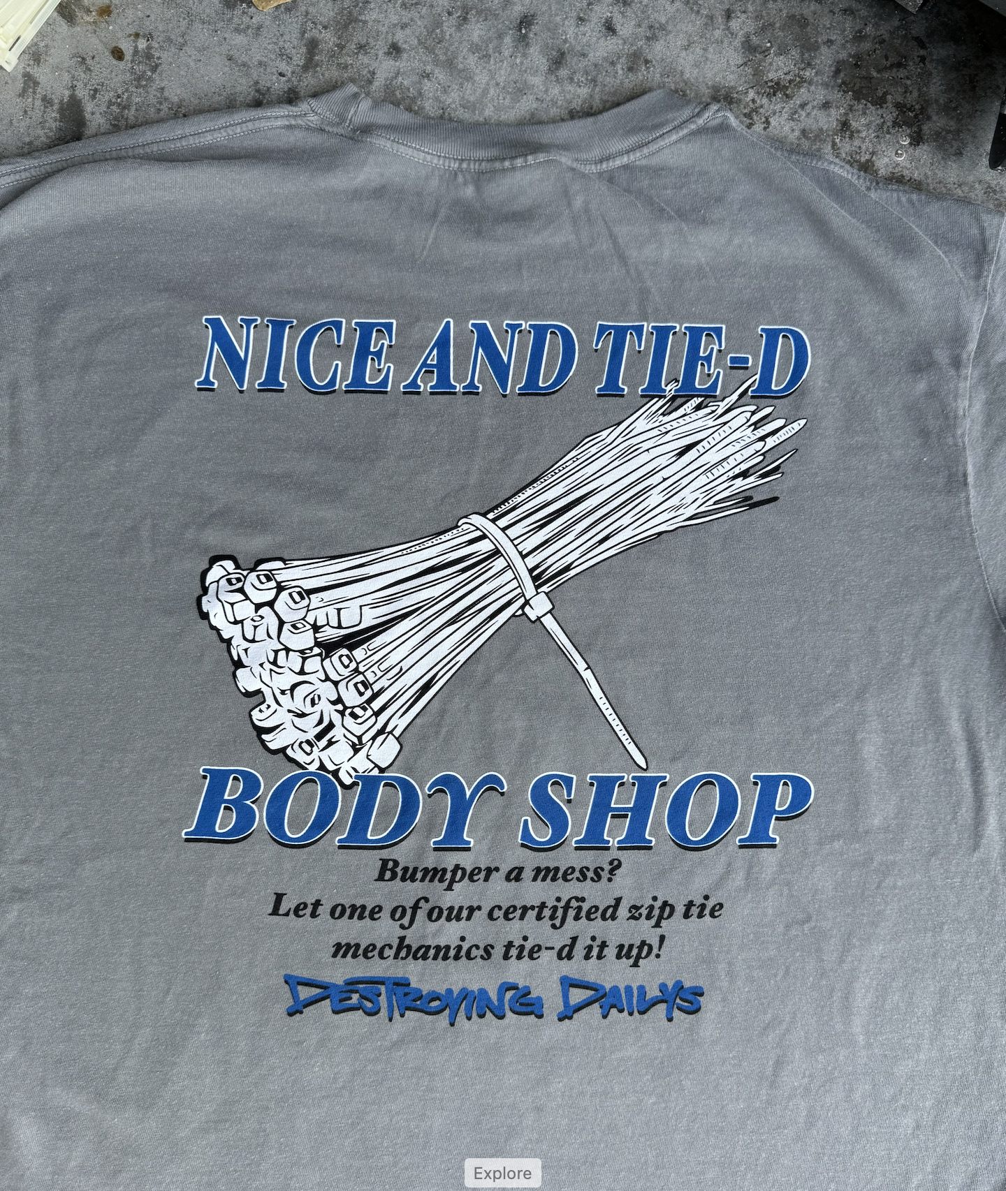 Nice And Tie-D Tee