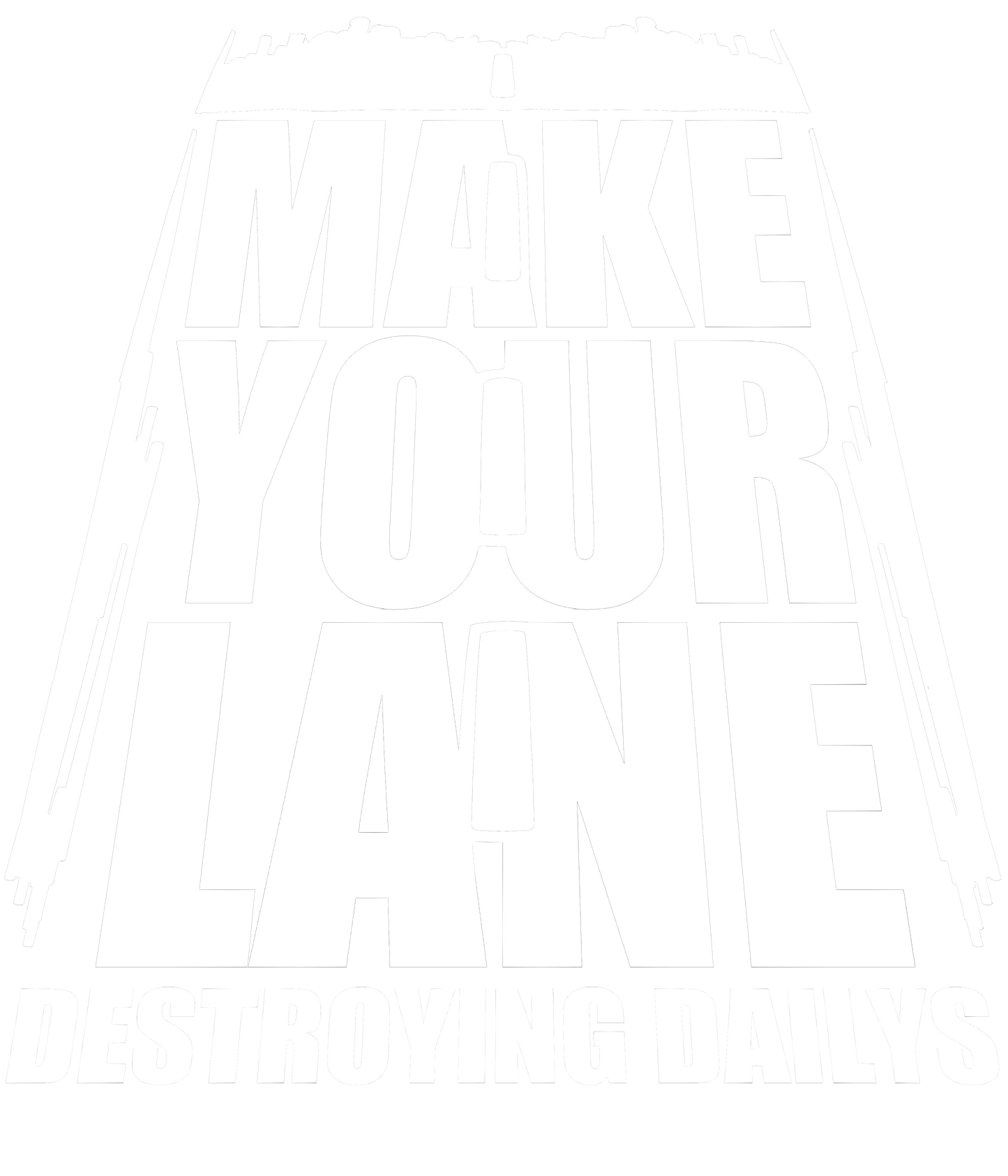 "Make Your Lane" Sticker